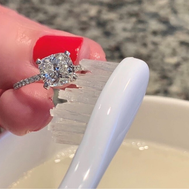 How To Clean Your Diamond Ring At Home Long s Jewelers