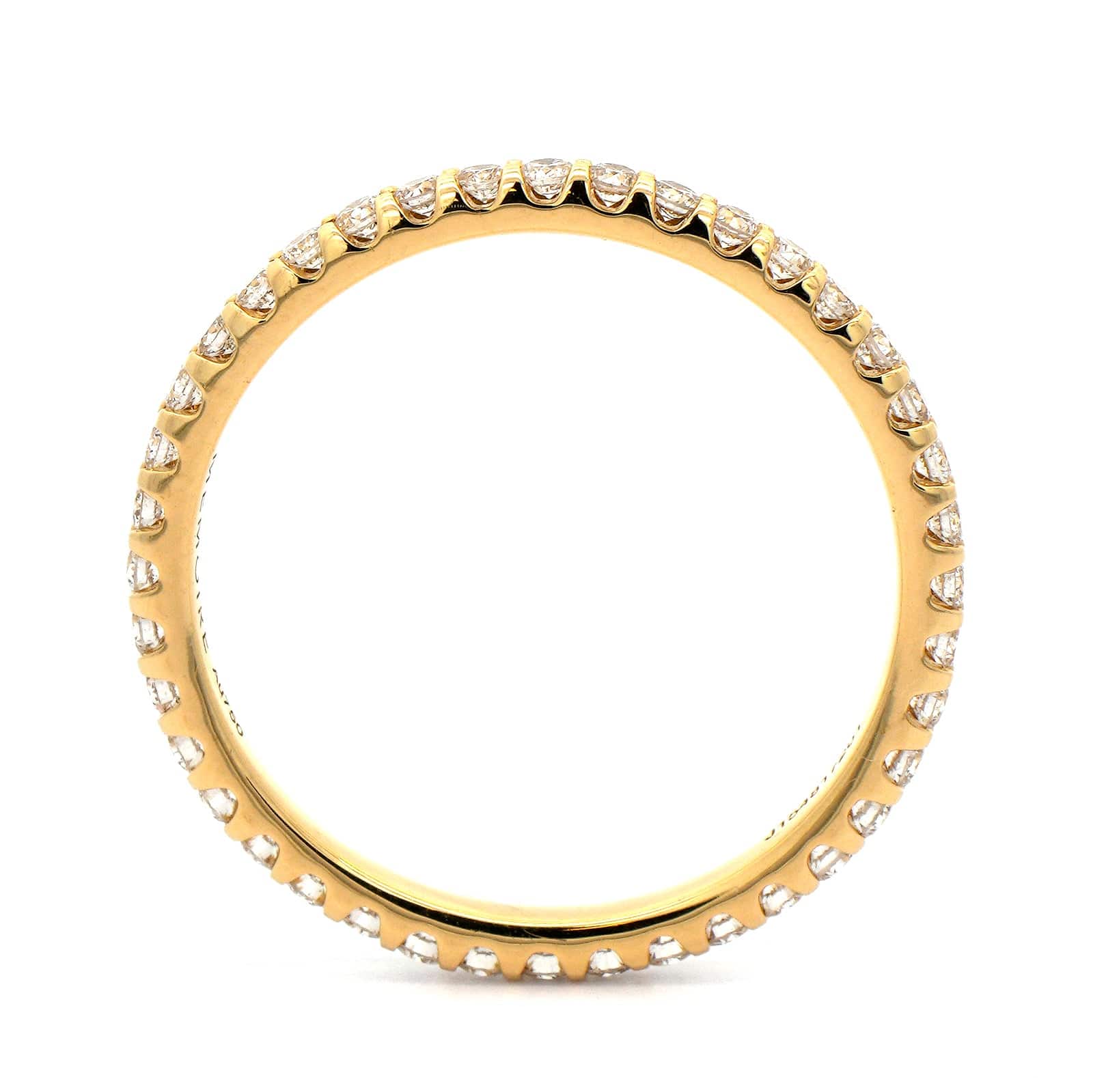 18K Yellow Gold Odessa Diamond Eternity Band – Long's Jewelers