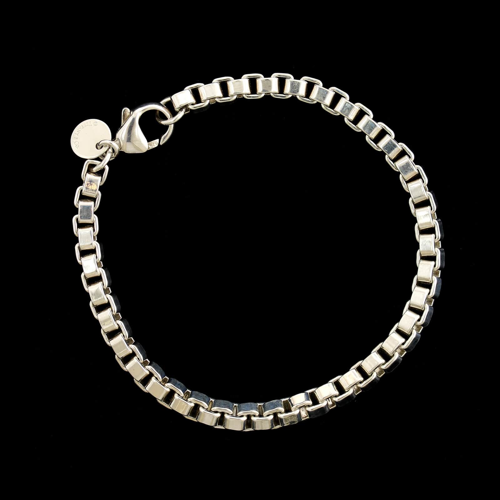 Tiffany and Co. Sterling Silver Toggle Chain Bracelet – I MISS YOU VINTAGE