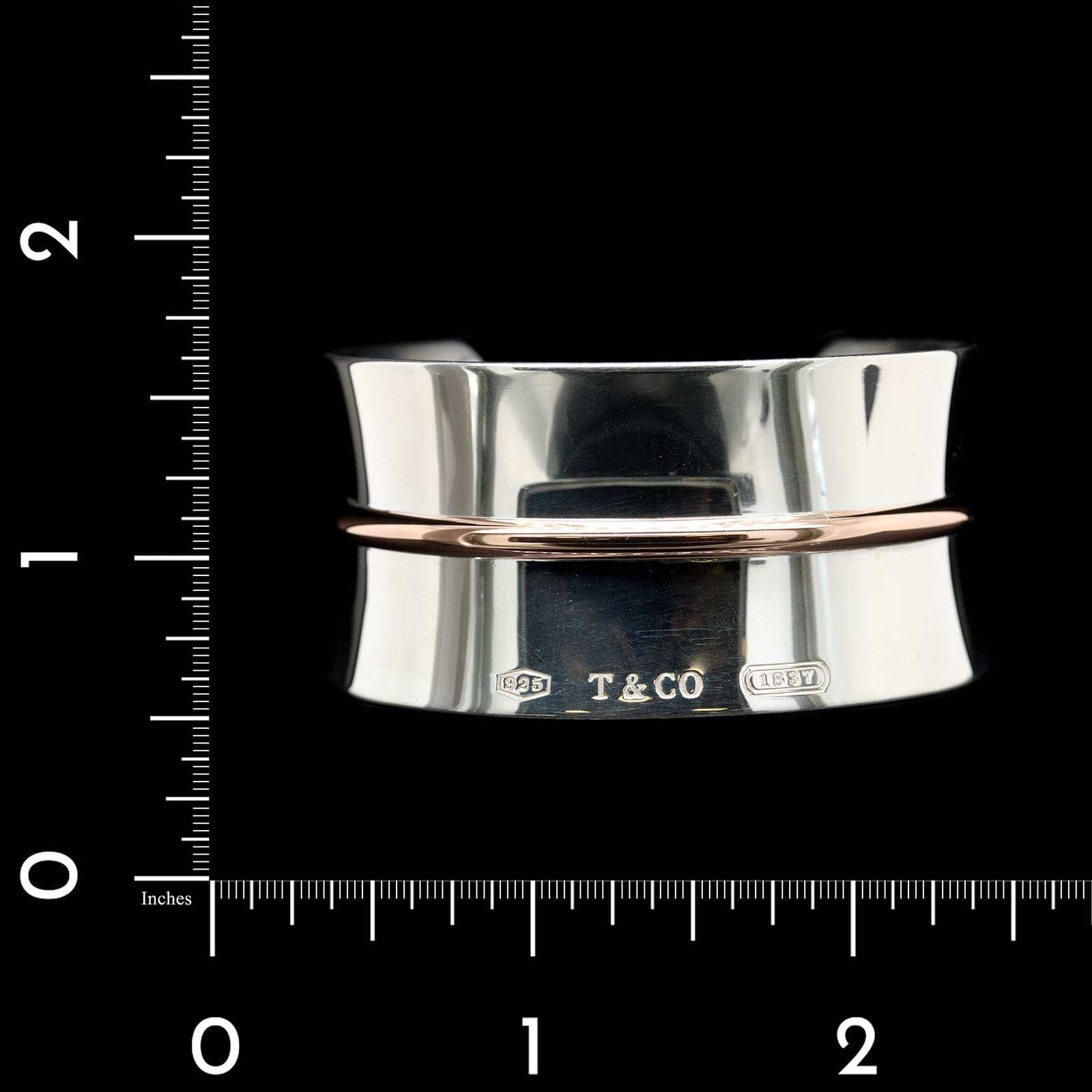 大きい割引 Tiffany & Bracelet Cuff 1837 Rubedo and Silver Sterling Co. アクセサリー