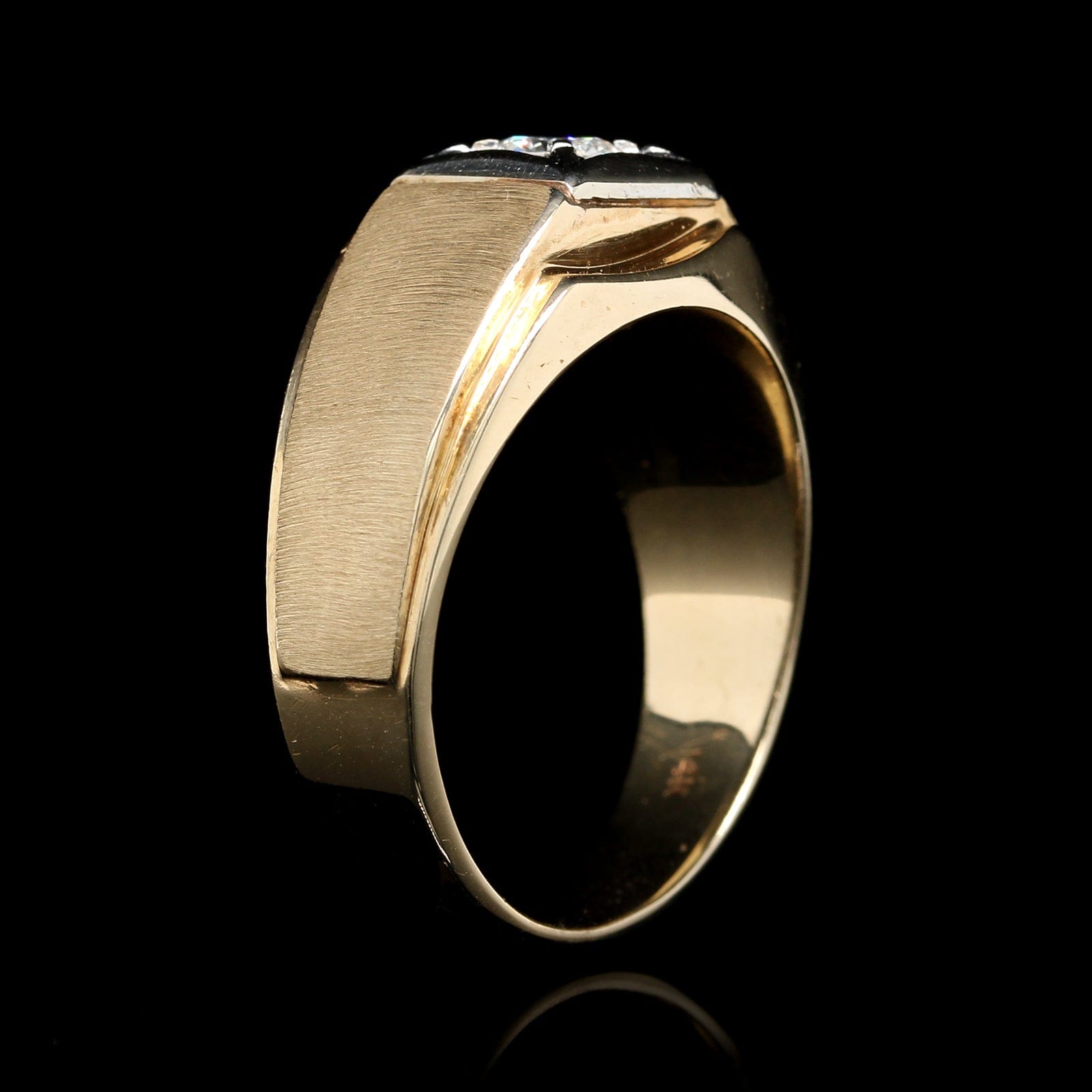 【STONEHENgE】14K DAL RING T2052 14K Two-tone Estate Diamond Ring – Long's Jewelers