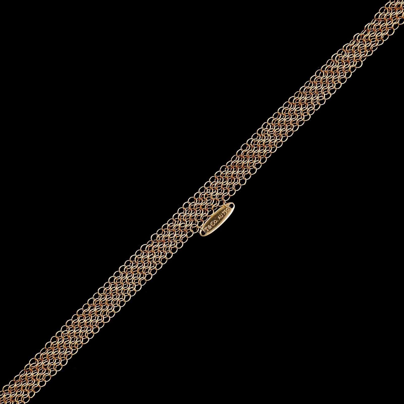 Tiffany & Co. 18K Rose Gold Elsa Peretti Open Heart Pendant