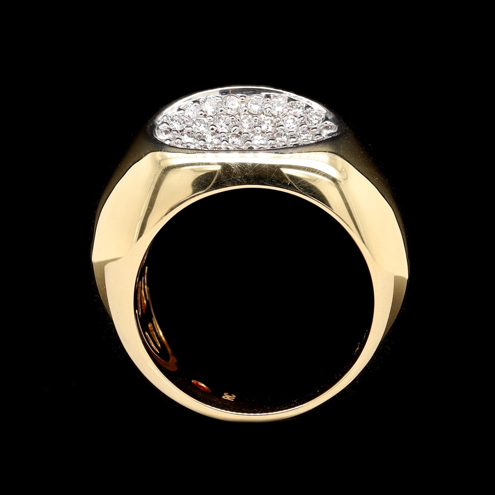 Roberto Coin 18K Two-tone Gold Estate Diamond Capri Plus Ring