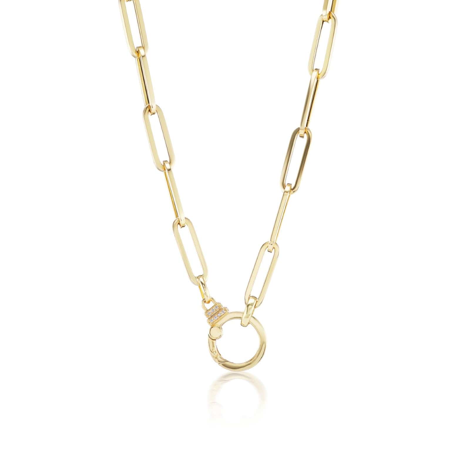 luijewelry twinkle chain necklace 18k
