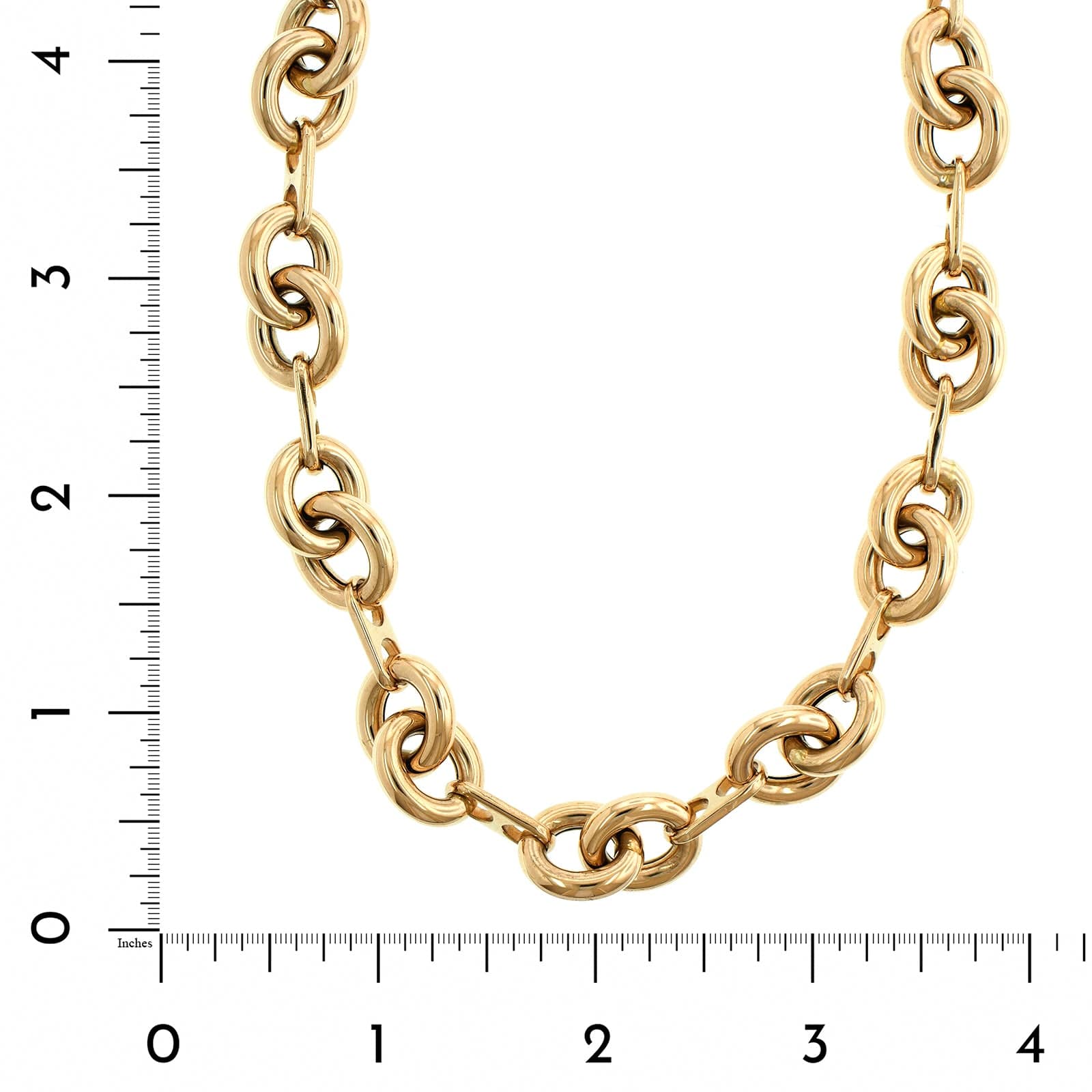14K Yellow Gold 16 Chain Necklace