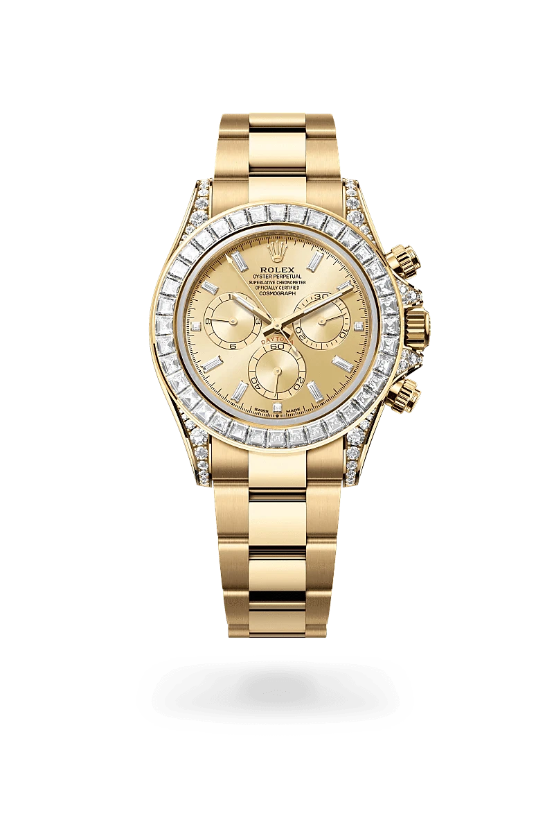 Front facing Rolex Cosmograph Daytona watch