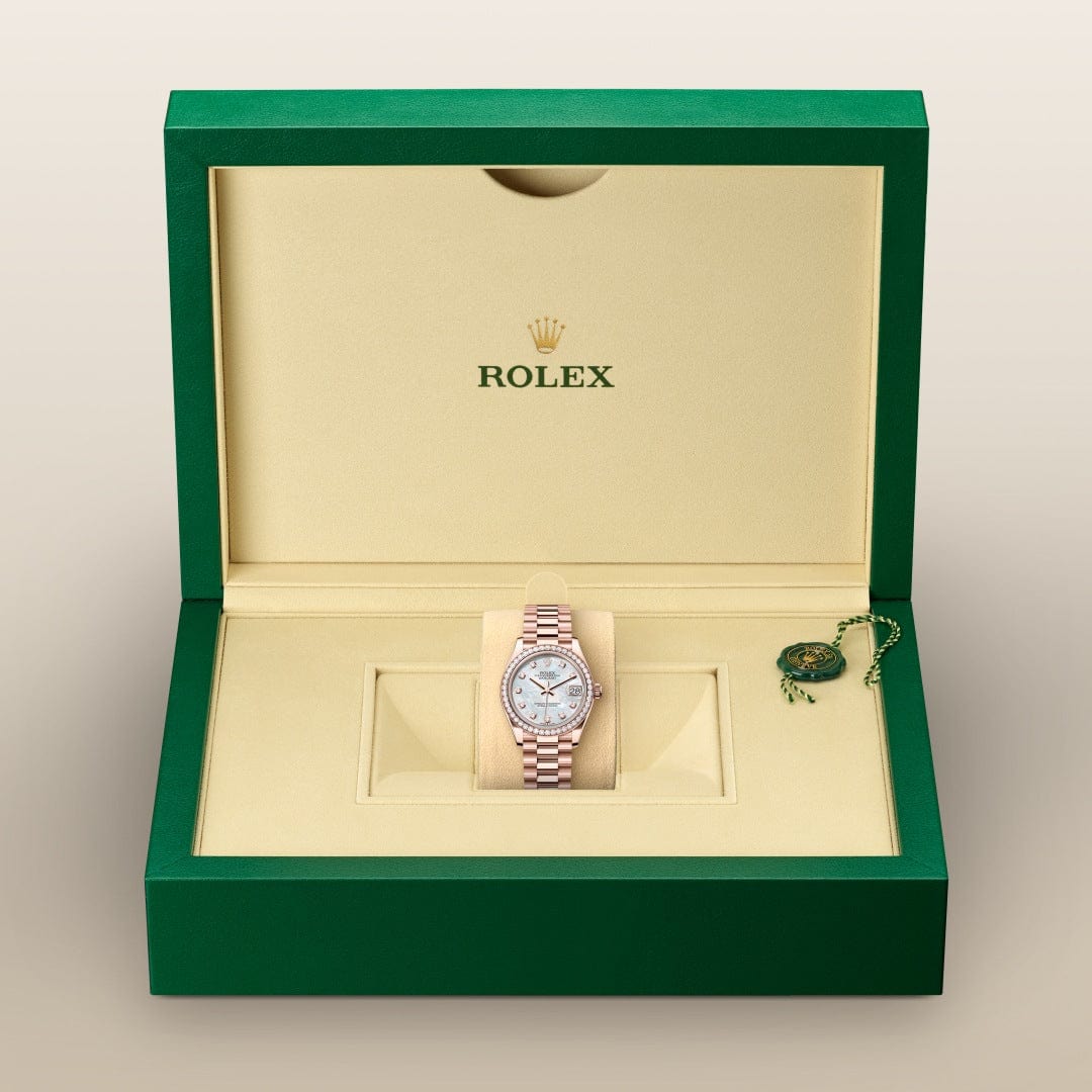 Rolex Datejust 31 in 18 kt Everose gold, M278285RBR-0005 – Long's