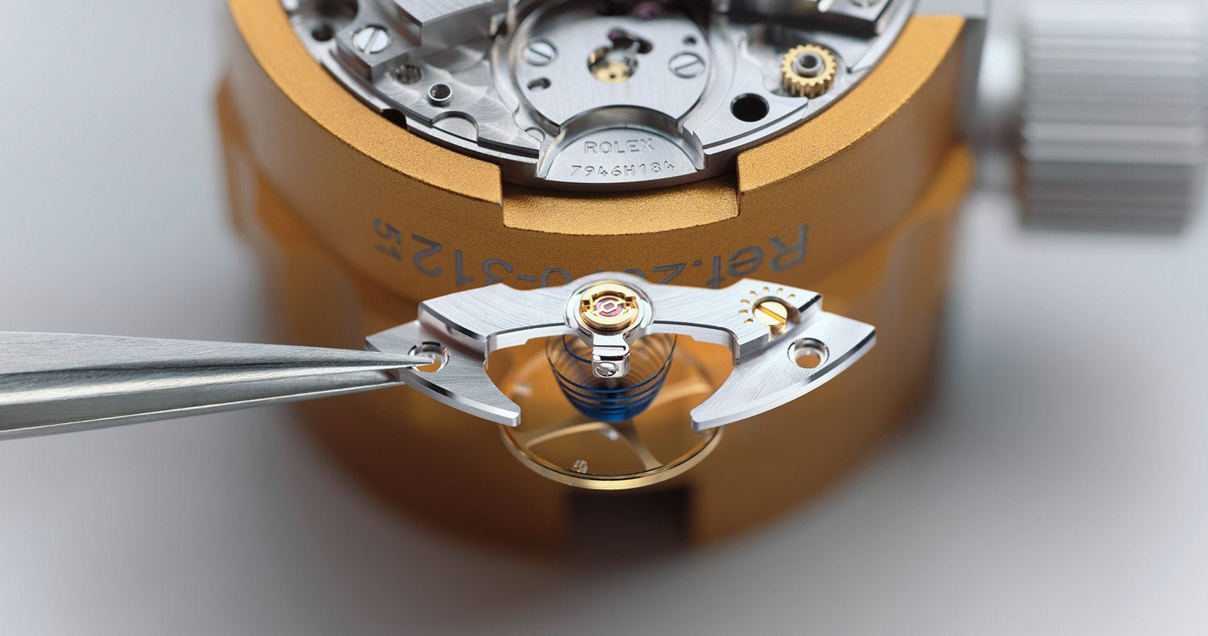 Rolex watch under repair