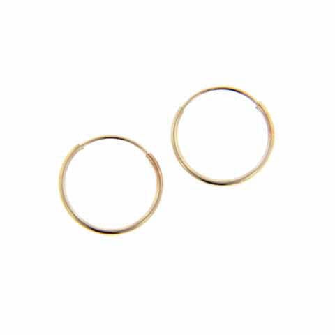Children s 14K Yellow Gold Hoop Earrings Long s Jewelers