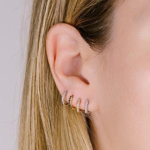 ◇Monday Edition◇ Clear Dewdrops Hoop Earrings Nirvana