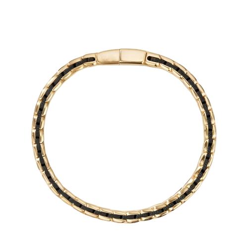 Chevron Woven Bracelet in 18K Yellow Gold – Long's Jewelers