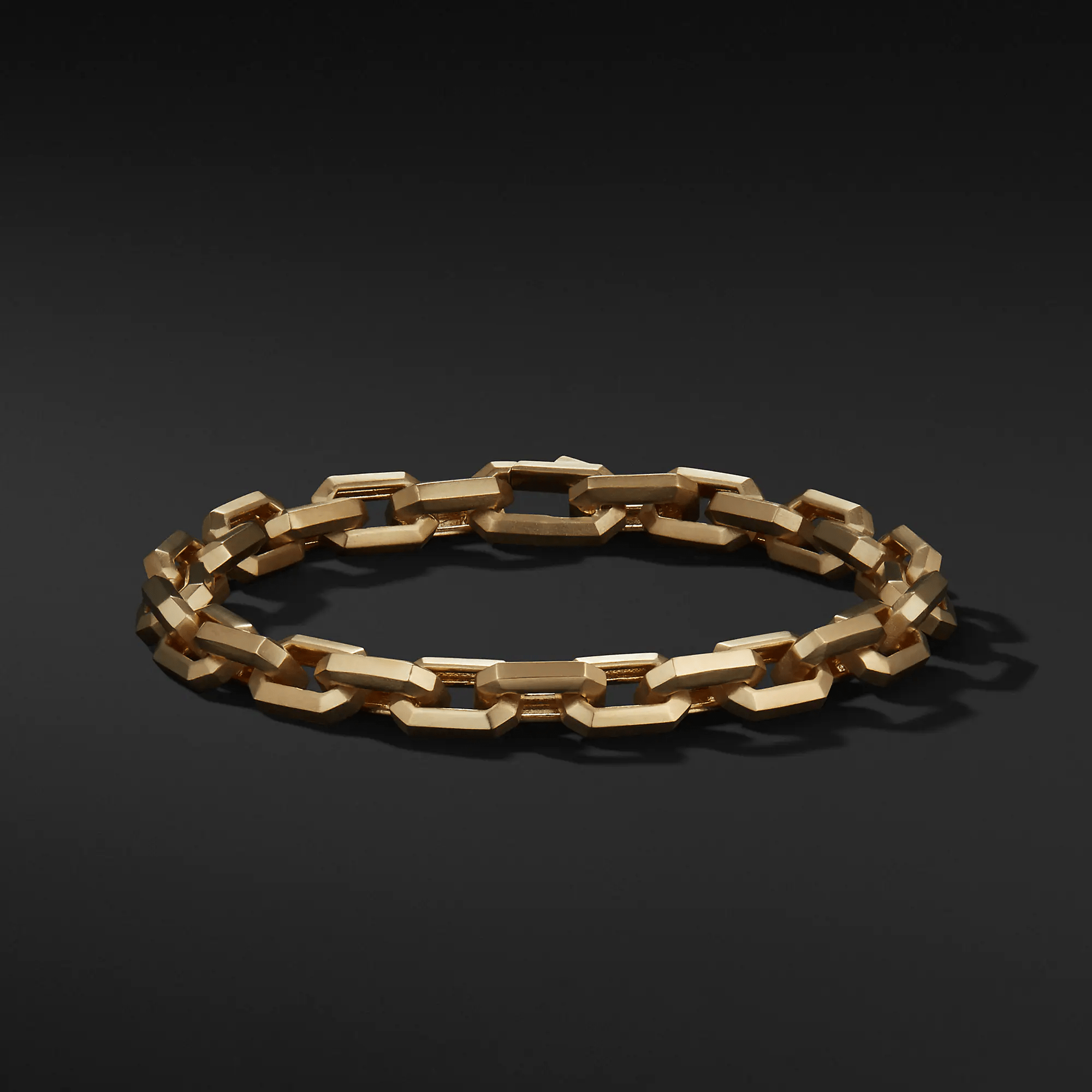 Streamline® Heirloom Chain Link Bracelet in 18K Yellow Gold, 7.5mm