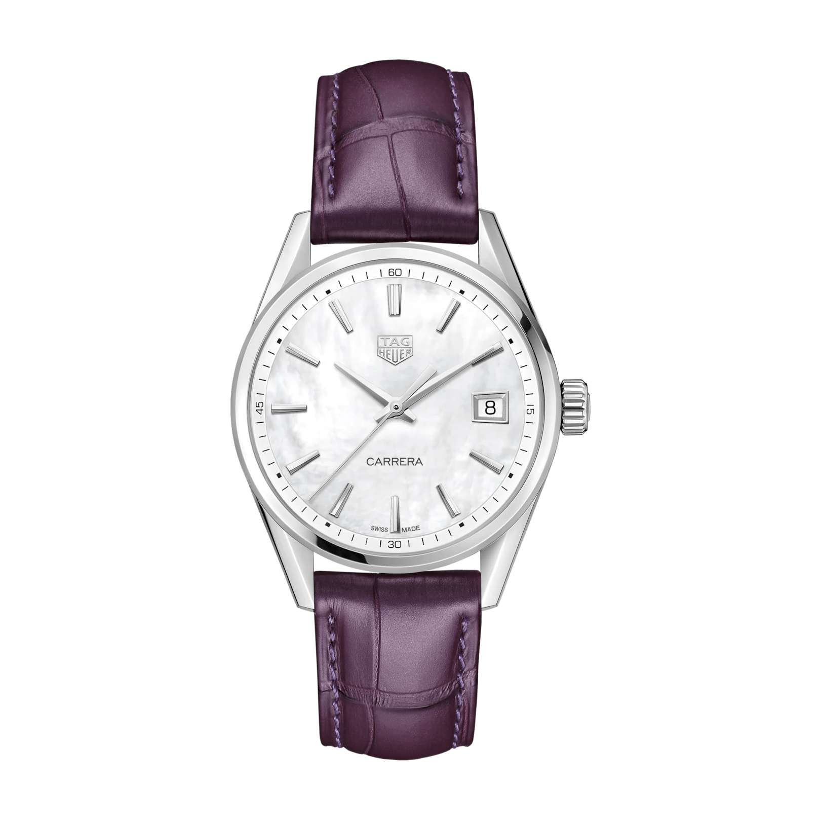 TAG Heuer Carrera Purple Leather WBK1311.FC8261 Long s Jewelers