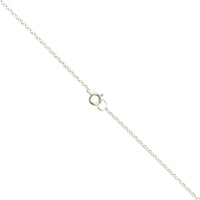 Sterling Silver Baby Feet Charm Necklace