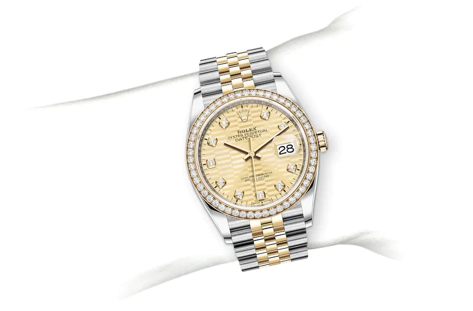 Rolex Datejust 36 Steel & Yellow Gold Women's Watch