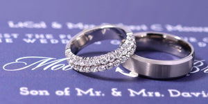 How Much Do Wedding Bands Cost Compared To Engagement Rings?