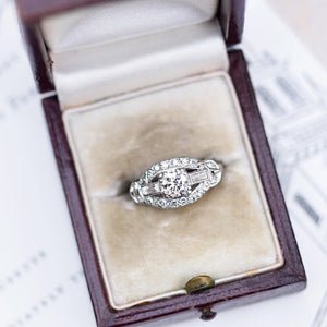 6 Vintage Engagement Rings With Intricate & Unique Details