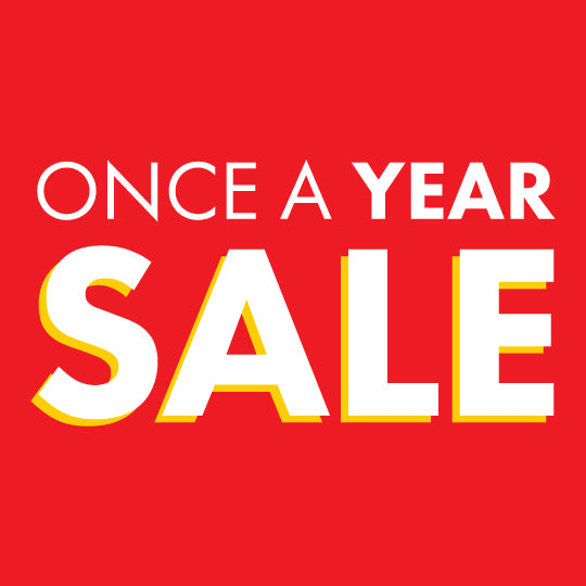 Once A Year Sale 2021