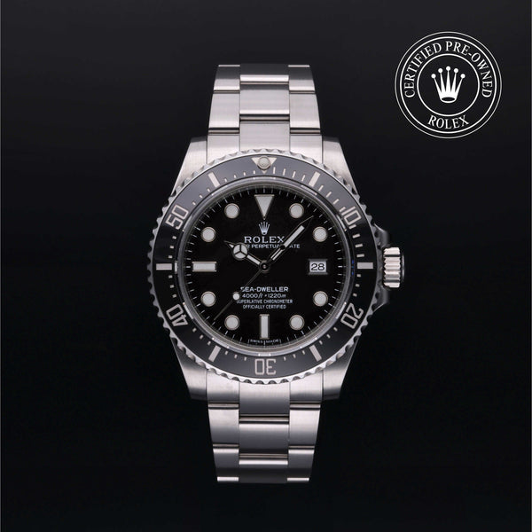 Rolex Certified Pre-Owned Sea-Dweller in Oyster, 40 mm, Stainless Steel watch
