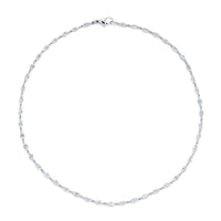 Platinum Marquise Diamond Necklace