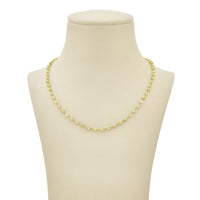 18K Yellow Briolette Fancy Yellow Diamond Necklace