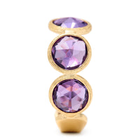 Marco Bicego Jaipur 18K Yellow Gold Amethyst Ring