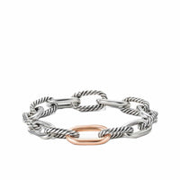 DY Madison® Chain Medium Bracelet with 18K Rose Gold