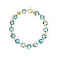 Marco Bicego Jaipur 18K Yellow Gold Blue Topaz Bracelet