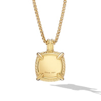 Chatelaine® Pavé Bezel Pendant Necklace