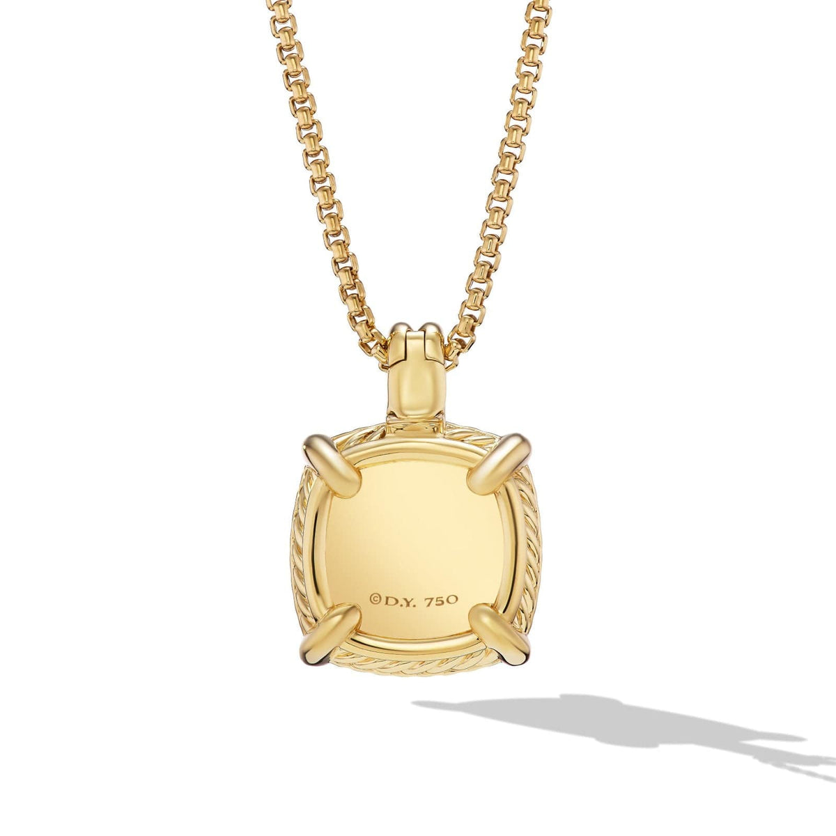 Chatelaine® Pavé Bezel Pendant Necklace
