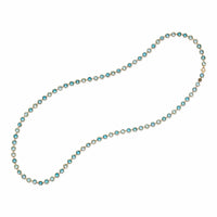 Marco Bicego Jaipur 18K Yellow Gold Blue Topaz Long Necklace