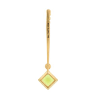 Suzy Landa 18K Yellow Gold Peridot and Diamond Lolli Pendant