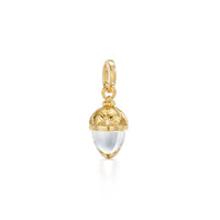 Temple St. Clair 18K Yellow Gold Rock Crystal and Diamond Arcadia Amulet