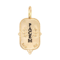 14K Yellow Gold Medium Diamond Dragonfly Charm
