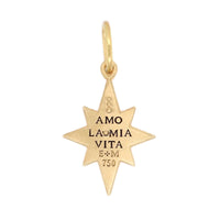 18K Yellow Gold Diamond Baby Star Charm