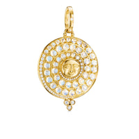 Temple St. Clair 18K Yellow Gold Moonstone and Diamond Lunar Glow Pendant
