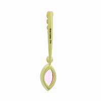 Suzy Landa 18K Yellow Gold Pink Tourmaline and Diamond Lolli Pendant