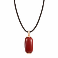 Fernando Jorge 18K Rose Gold Oblong Shaped Jasper Pendant