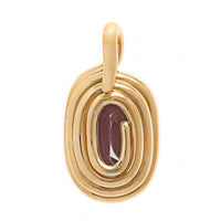 Vanessa Fernandez 18K Yellow Gold One Of A Kind Curva Kunzite Pendant