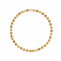Marco Bicego Jaipur 18K Yellow Gold Citrine Necklace