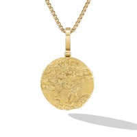 Dragon Amulet in 18K Yellow Gold