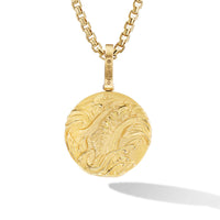 Dragon Amulet in 18K Yellow Gold