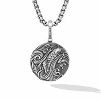 Dragon Amulet in Sterling Silver