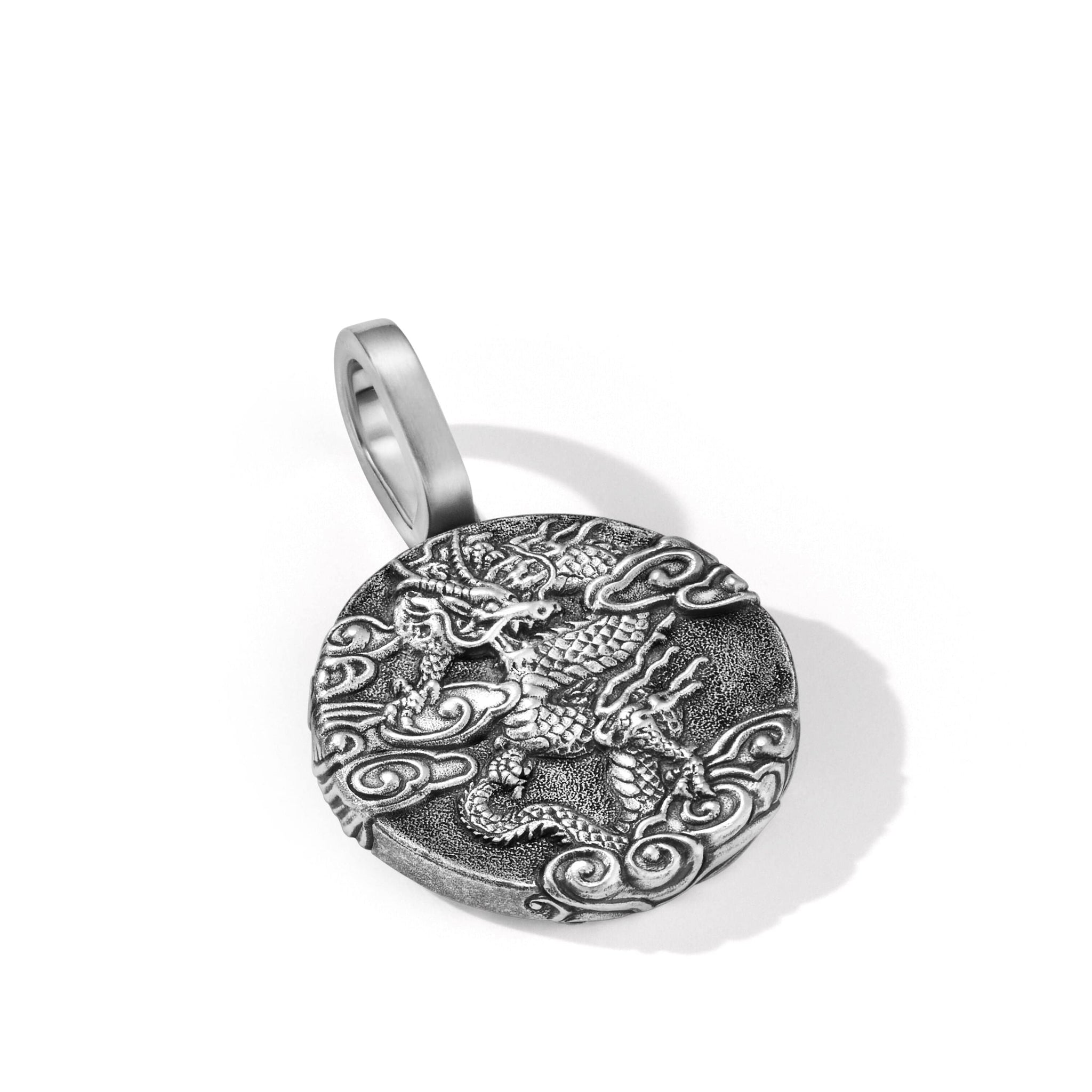 Dragon Amulet in Sterling Silver