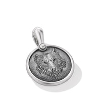 Petrvs Wolf Amulet Sterling Silver, 21mm