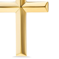 Cross Pendant 18K Yellow Gold, 24mm