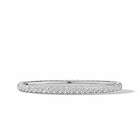 Sculpted Cable Bangle Bracelet in 18K Yellow Gold