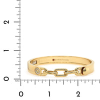 Roberto Coin 18K Yellow Gold Diamond Navarra Chain Bangle