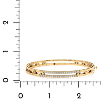 Roberto Coin 18K Yellow Gold Diamond Navarra Bangle
