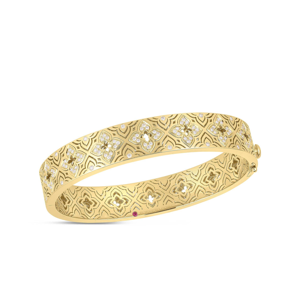 Roberto Coin 18K Yellow Gold Venetian Princess Diamond Bracelet